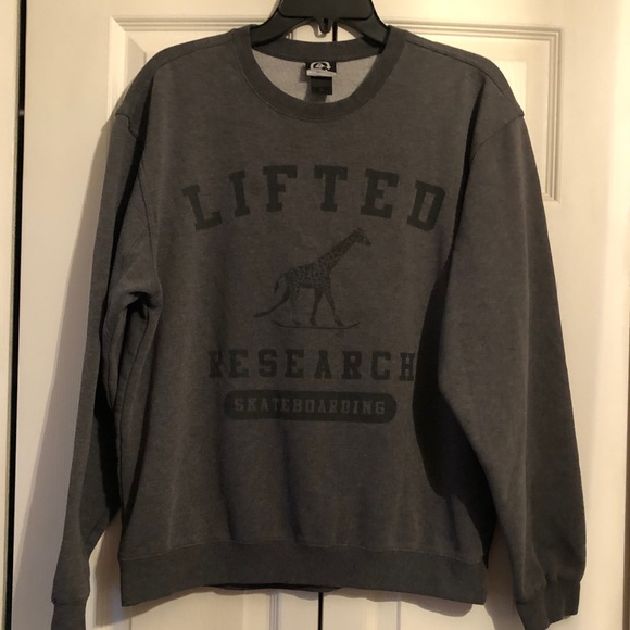 LRG Lifted Research Group Sweatshirt Giraffe M - Picture 1 of 3